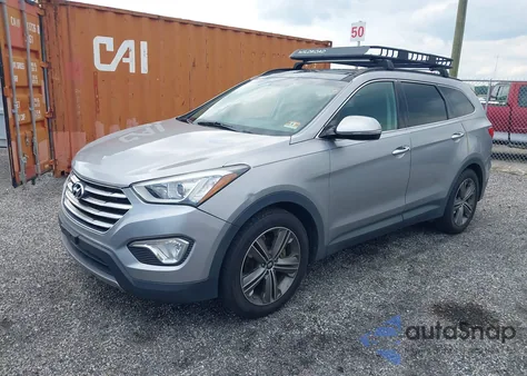 2013 Hyundai Santa Fe Limited z USA, uszkodzony, nr VIN KM8SRDHF5DU011486